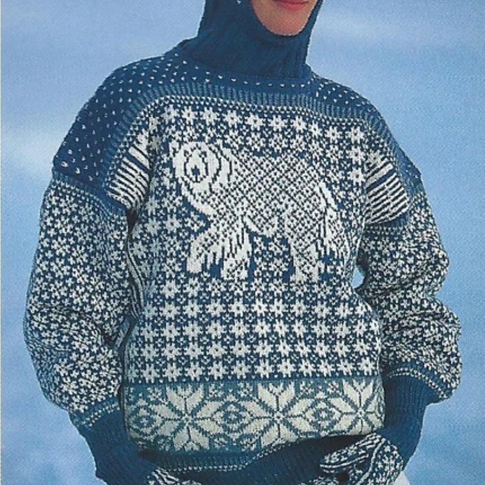 Vintage Dale of Norway Polar Bear Sweater